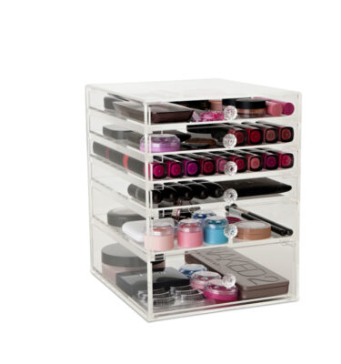 acrylic makeup organizer