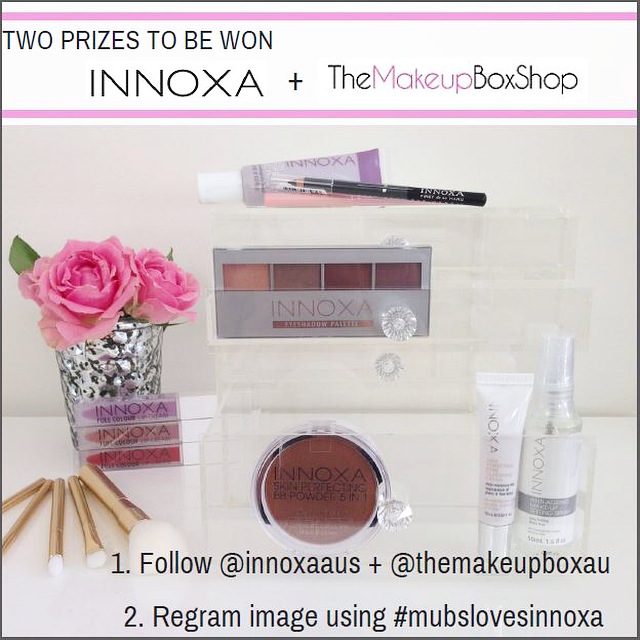 Innoxa + The Makeup Box Shop Giveaway! - The Makeup Box Shop