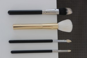 cleaning makeup brushes