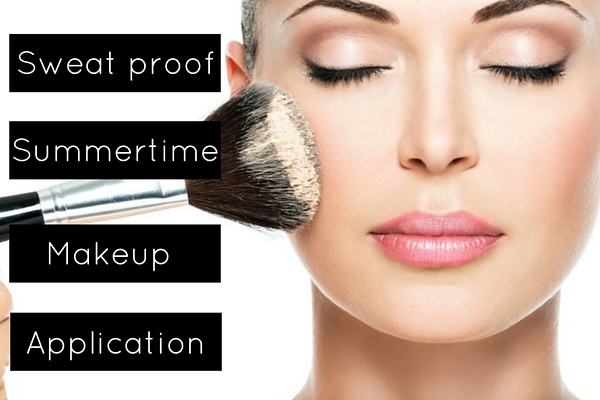 Sweat Proof Summertime Makeup Application