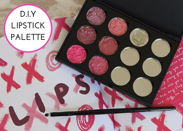 Personalised Lipstick Palette