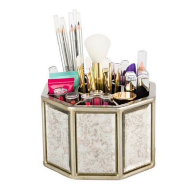 spinning-mirrored-makeup-organiser